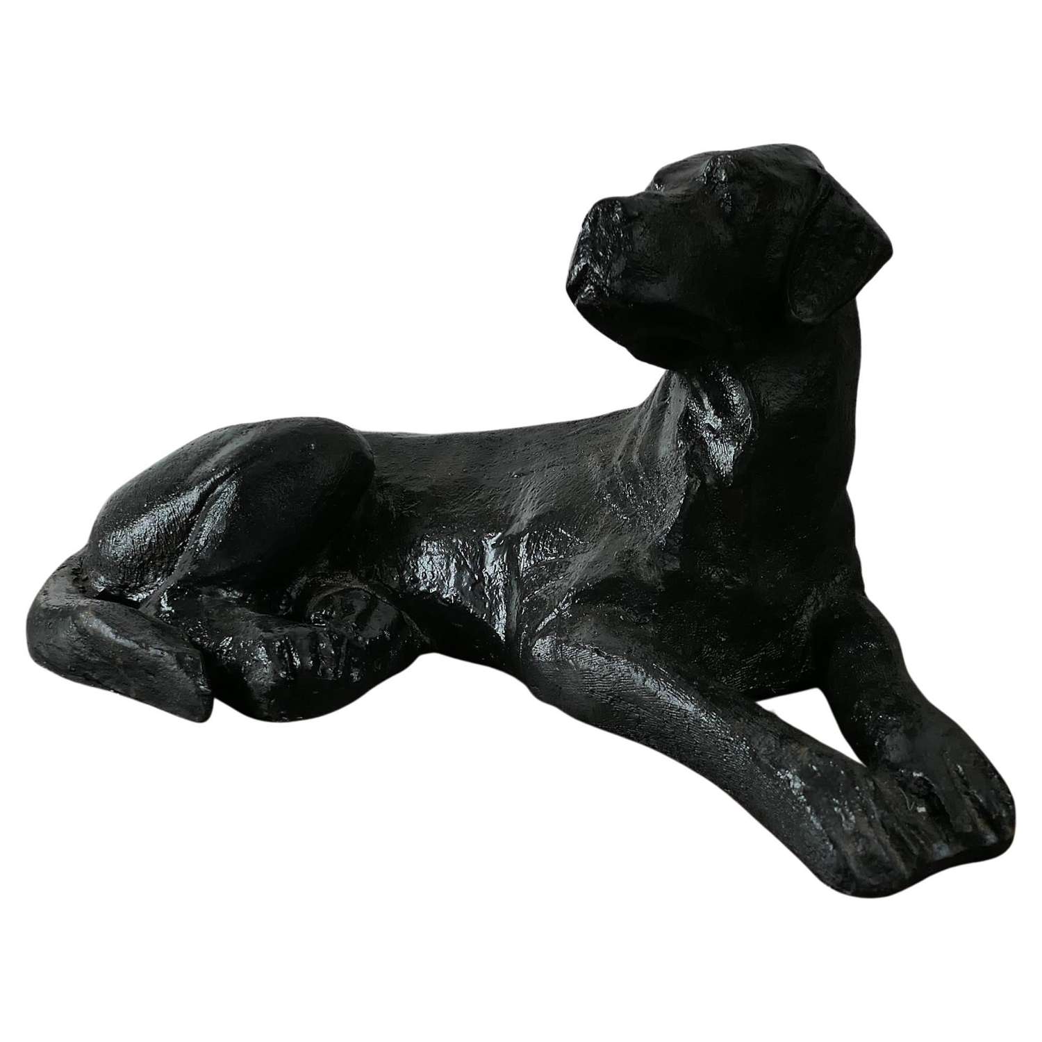 A Black Labrador Puppy, Door Stop  A charming piece for all dog lovers