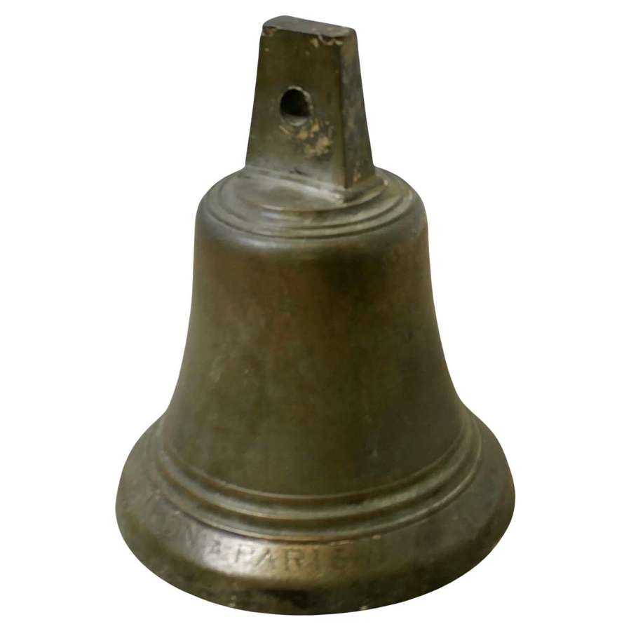 18th Century French Bronze Bell by Biron PARIS