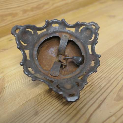 Victorian Decorative Iron Courtesy Counter Top Bell, Reception Desk Be