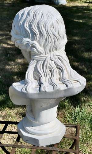 Good Large Bust of a Roman Lady in the Pre-Raphealite Style
