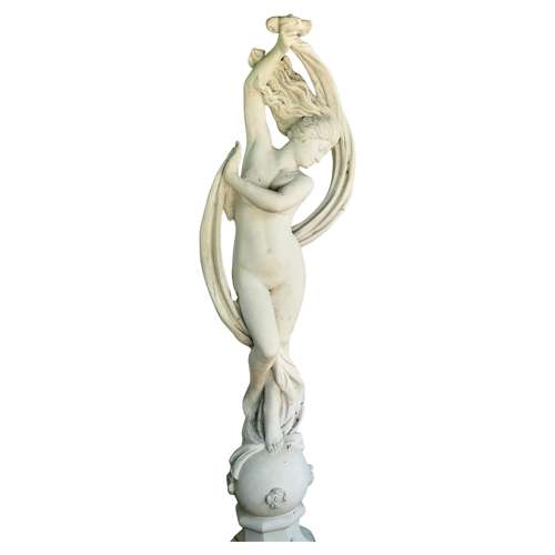 Dancing Maiden Marble Sculpture by Papini