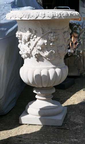 Very Large Classical Grape and Vine Garden Planter