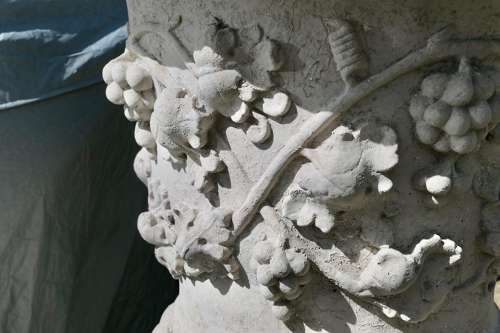 Very Large Classical Grape and Vine Garden Planter