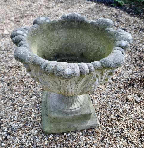 Acanthus Leaf Weathered Garden Planter