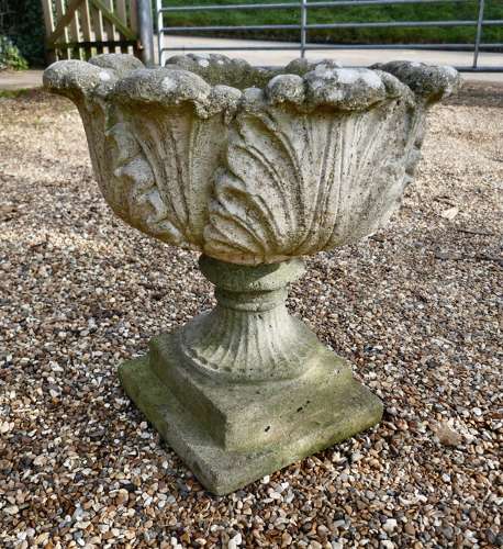 Acanthus Leaf Weathered Garden Planter