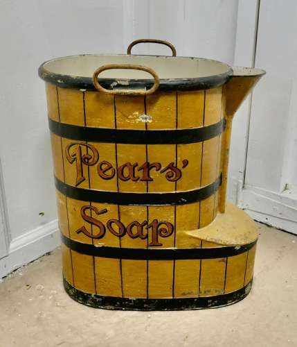 Early Victorian Painted Toleware Footbath