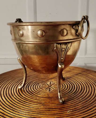 Brass Arts %26 Crafts Jardinière by Henry Loveridge