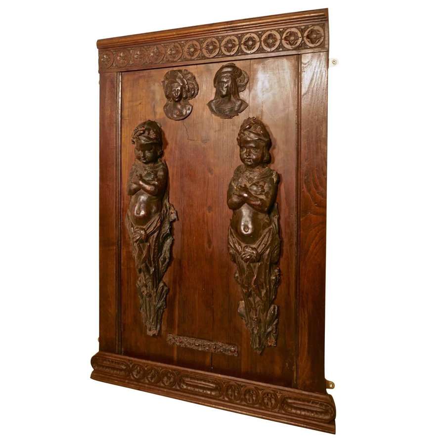 Leathermach&eacute; Putti, Architectural Decorations