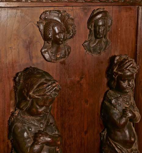 Leathermaché Putti, Architectural Decorations