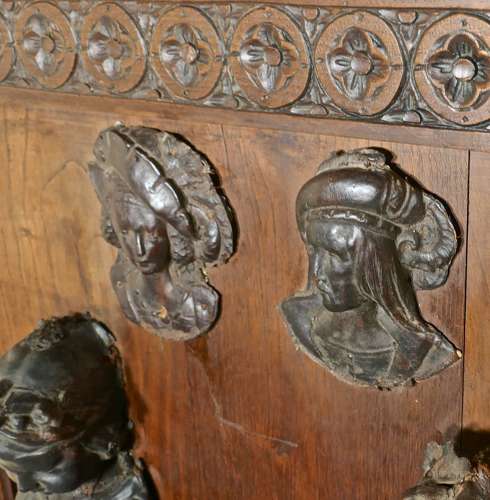 Leathermaché Putti, Architectural Decorations