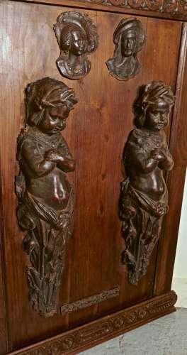 Leathermaché Putti, Architectural Decorations