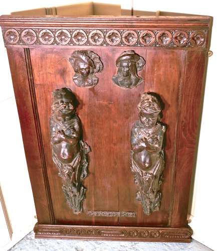 Leathermaché Putti, Architectural Decorations