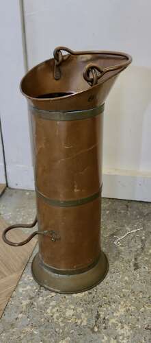 19th Century Dutch Copper Oil Can