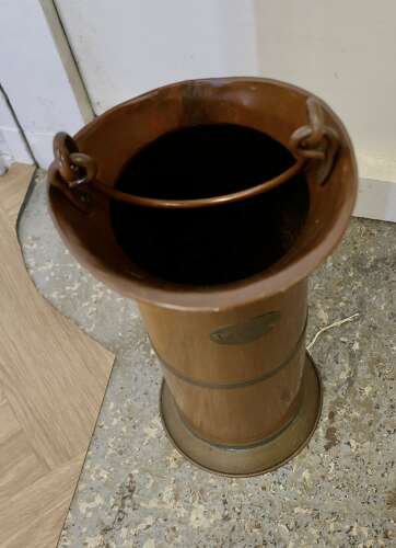 19th Century Dutch Copper Oil Can
