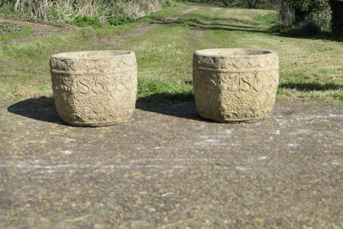 A pair of Art Nouveau Planters from Cotswold Studio