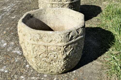 A pair of Art Nouveau Planters from Cotswold Studio