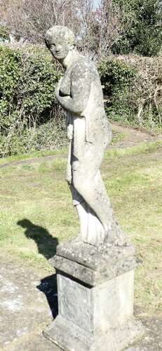 Large Weathered Garden Statue of Venus
