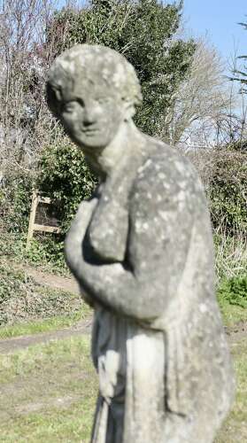 Large Weathered Garden Statue of Venus