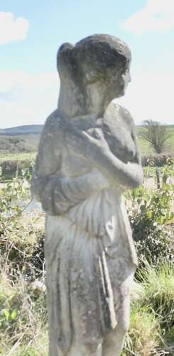 Large Weathered Garden Statue of Venus