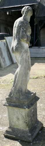 Large Weathered Garden Statue of Venus