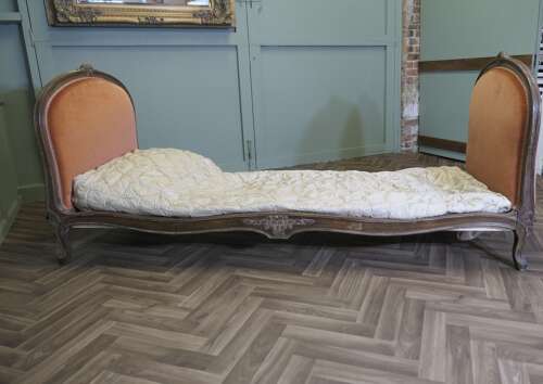 Charming 19th Century French Window Seat or Day Bed