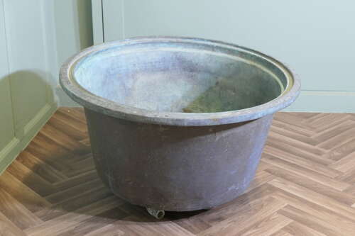 An Early 19th Century Antique Copper Cauldron