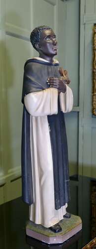 A Statue of Saint Martín de Porres Velázquez OP