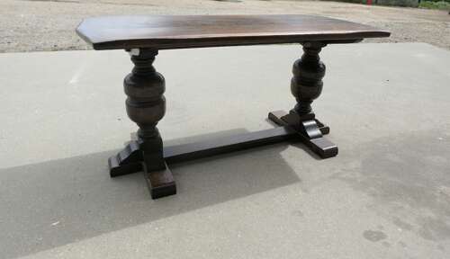 Good Farmhouse Oak Refectory Style Coffee Table