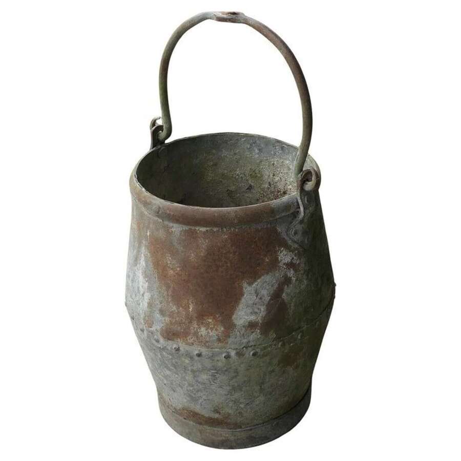 19th Century Riveted Well Bucket