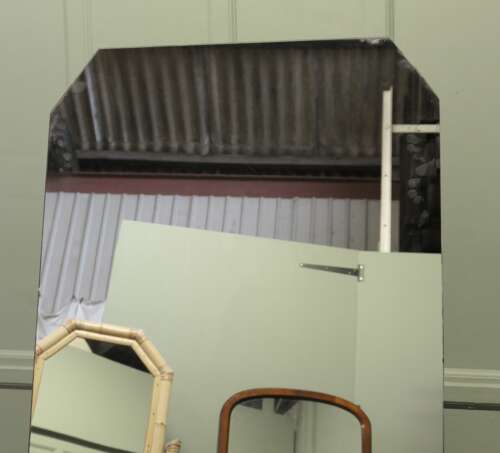 Art Deco Cheval Dressing Mirror from a Gents Outfitters