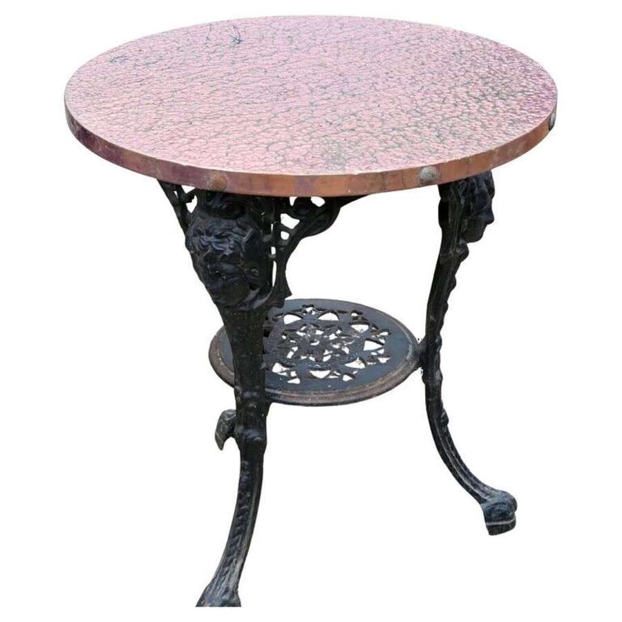 Traditional Cast Iron Britannia Pub Tables, 9 Available