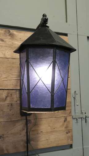 A Large Pair of Entrance Door Wall Lights, Wall Lanterns