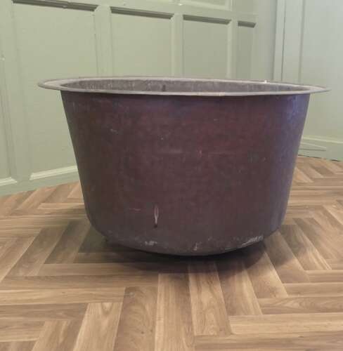 19th Century Antique Copper Cauldron