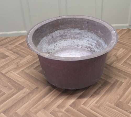 19th Century Antique Copper Cauldron