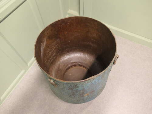 Industrial Style Iron Log Bin, or Large Planter