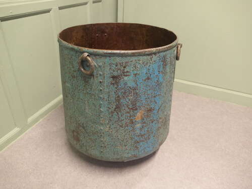 Industrial Style Iron Log Bin, or Large Planter
