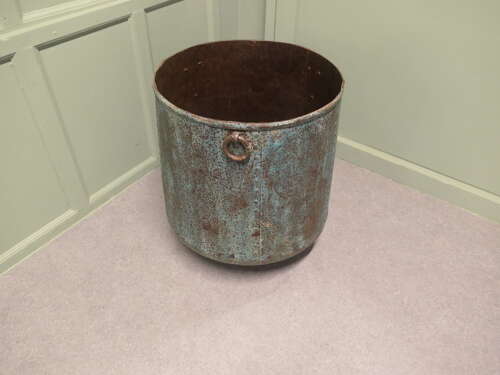 Industrial Style Iron Log Bin, or Large Planter