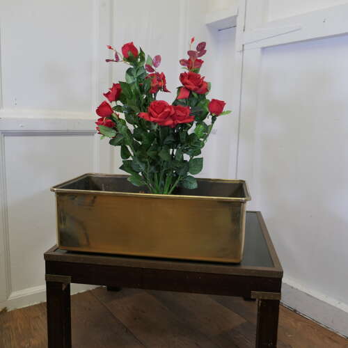 Heavy Quality Brass Planter
