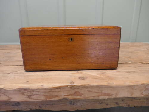 Victorian Oak Presentation Box