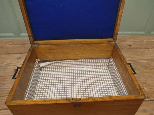 Victorian Oak Presentation Box