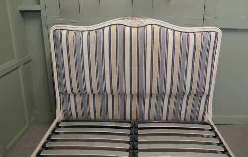 French Upholstered Double Bed