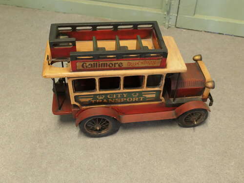 A Vintage Model double Decker Bus, Shop Window Display   A Handsome Vintage piece