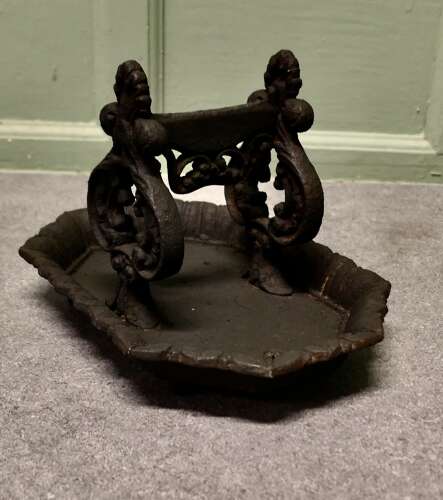 Victorian Cast Iron Boot Scraper by T Holcroft & Sons Ltd Wolverhampton