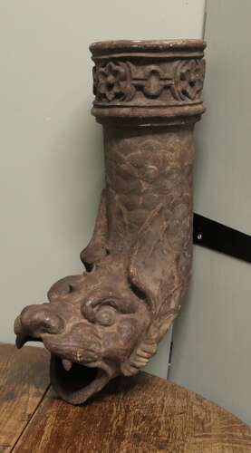 Decorative Cast Iron Dragon Drainpipe Spouts 2 Very Unusual Drainpipe spouts