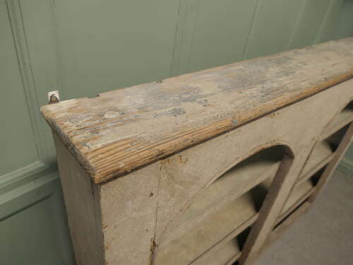 Early 19th century French Pine Shelved Alcove Cupboard This is a wonderful old
