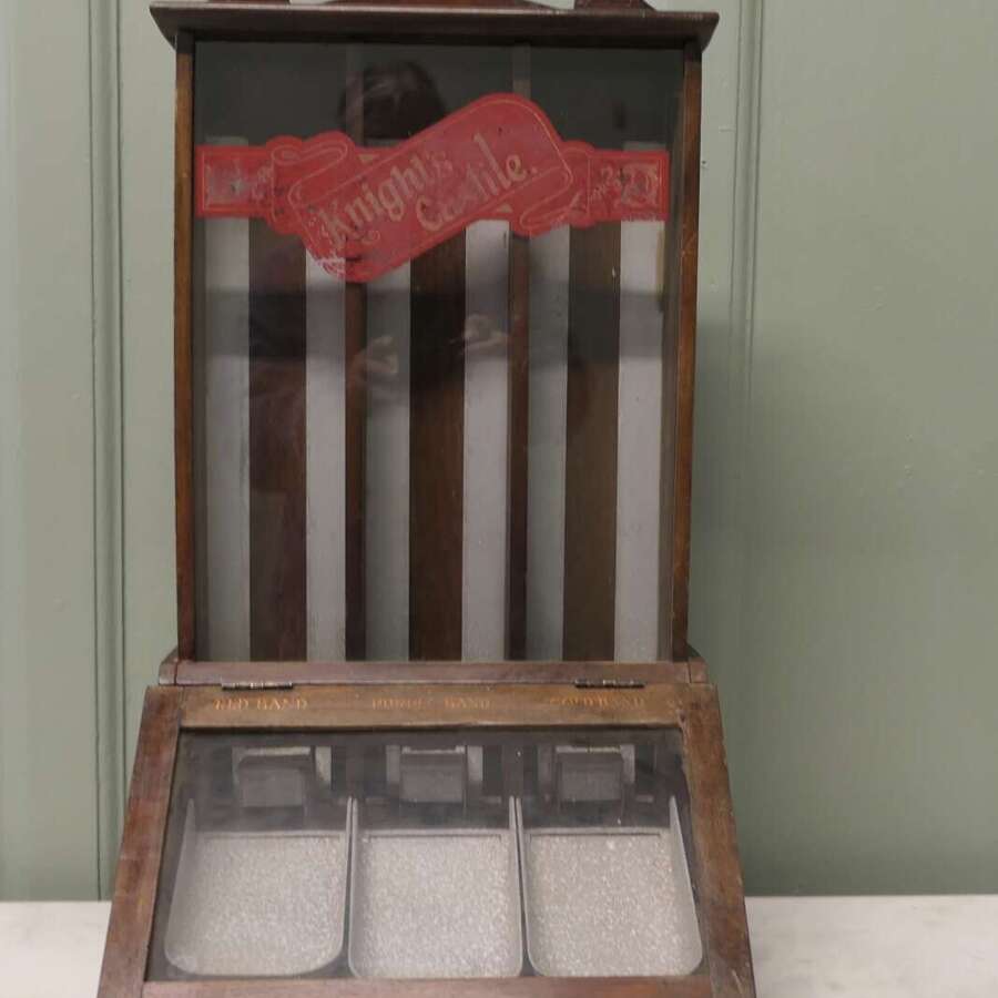 Knight&rsquo;s Castile Soap Shop Display, Mechanical  Dispensing Cabinet  This is a very rare p