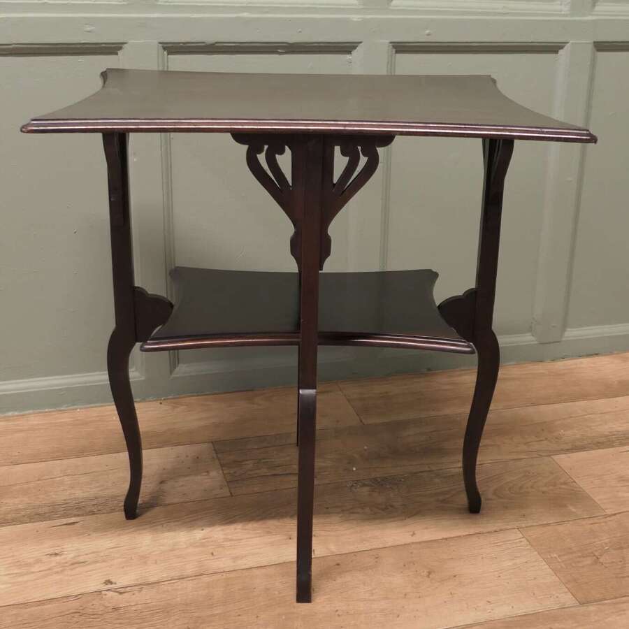 Arts and Crafts Rectangular Mahogany Occasional Table  This piece is being offered from a