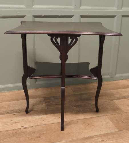 Arts and Crafts Rectangular Mahogany Occasional Table  This piece is being offered from a